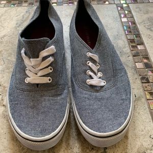 Grey Airwalk flats - worn a couple times, size 10